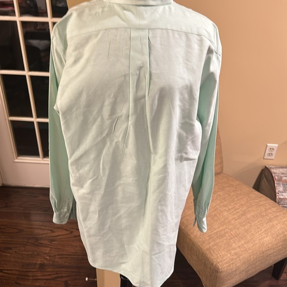 Polo Ralph Lauren Classic Fit Button Down Oxford Mint Green With Purple Pony - Picture 5 of 10